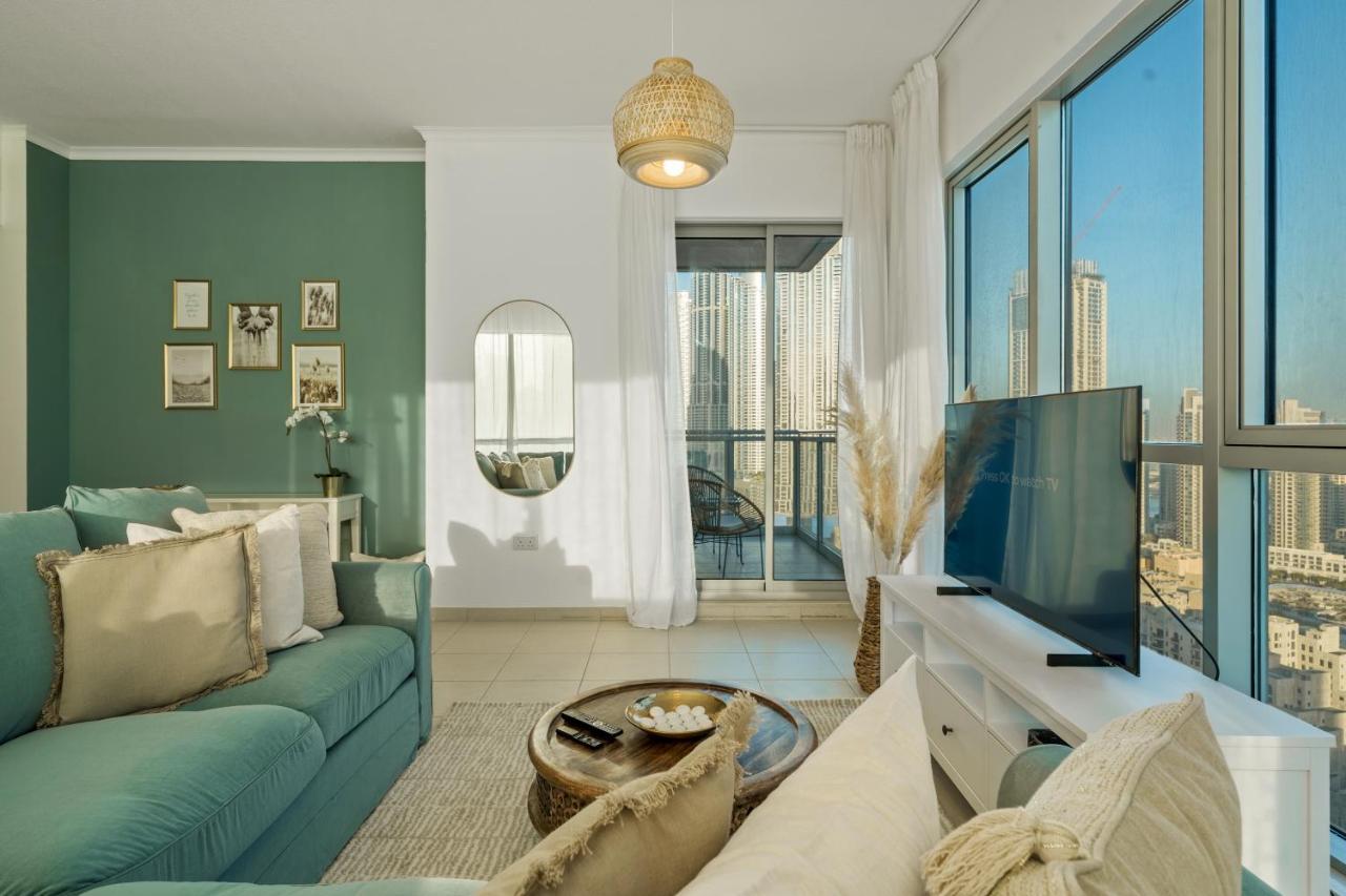 Chic And Zen Apartment, Near Burj Khalifa Tower Dubai Esterno foto